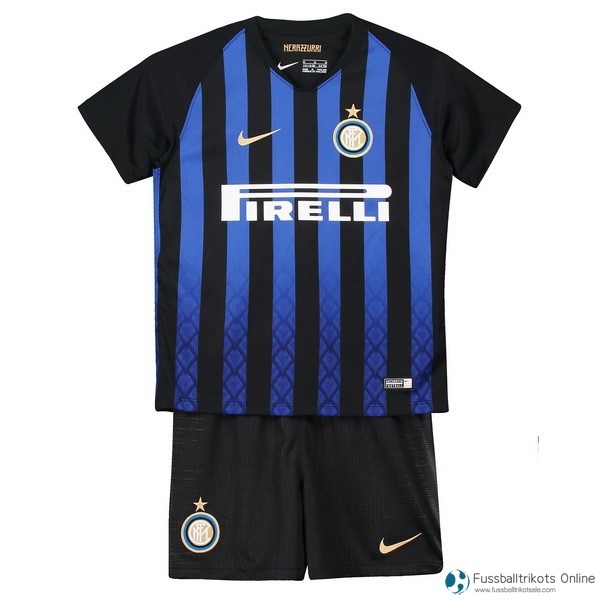 Inter Milan Trikot Heim Kinder 2018-19 Blau Fussballtrikots Günstig